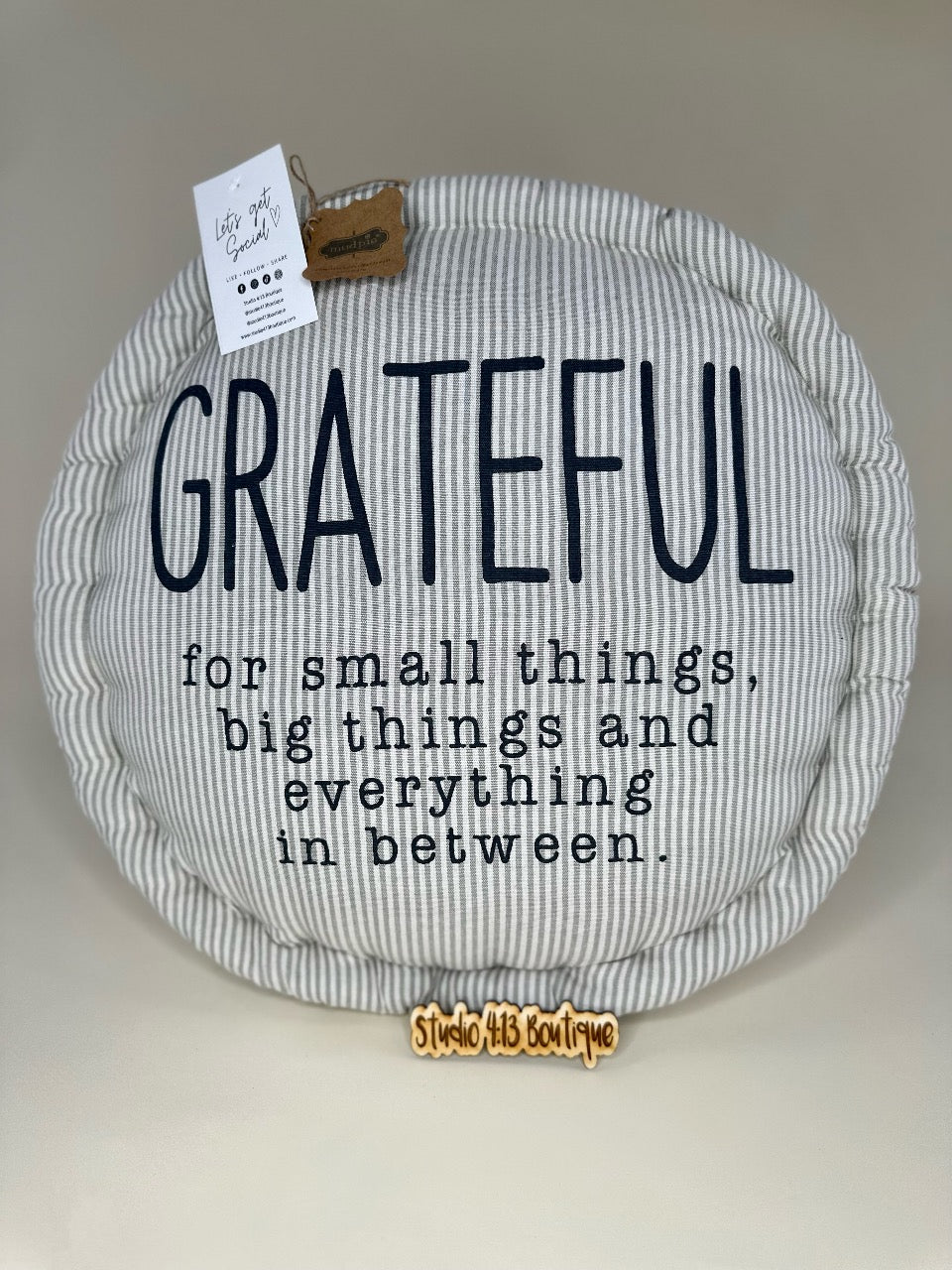 Be grateful for small things, big things, and everything in