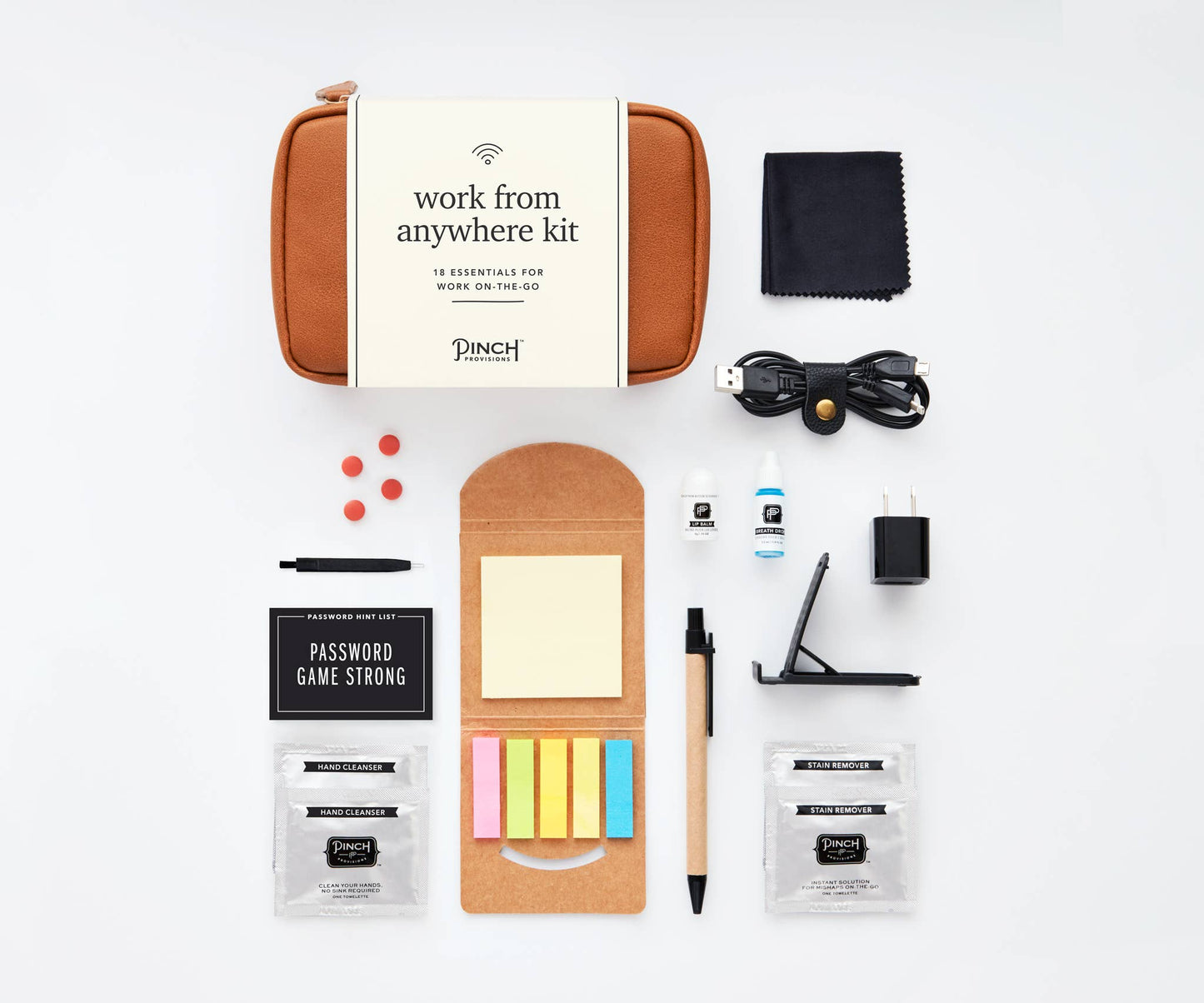 Cognac Work from Anywhere Kit