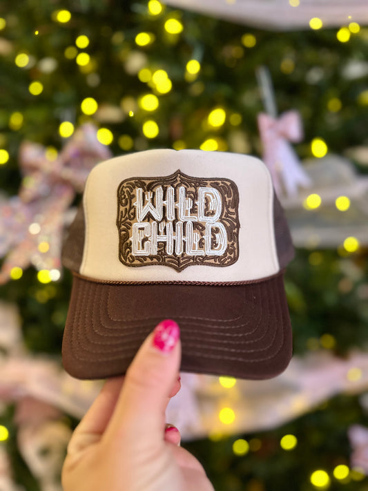 WILD CHILD TRUCKER HAT