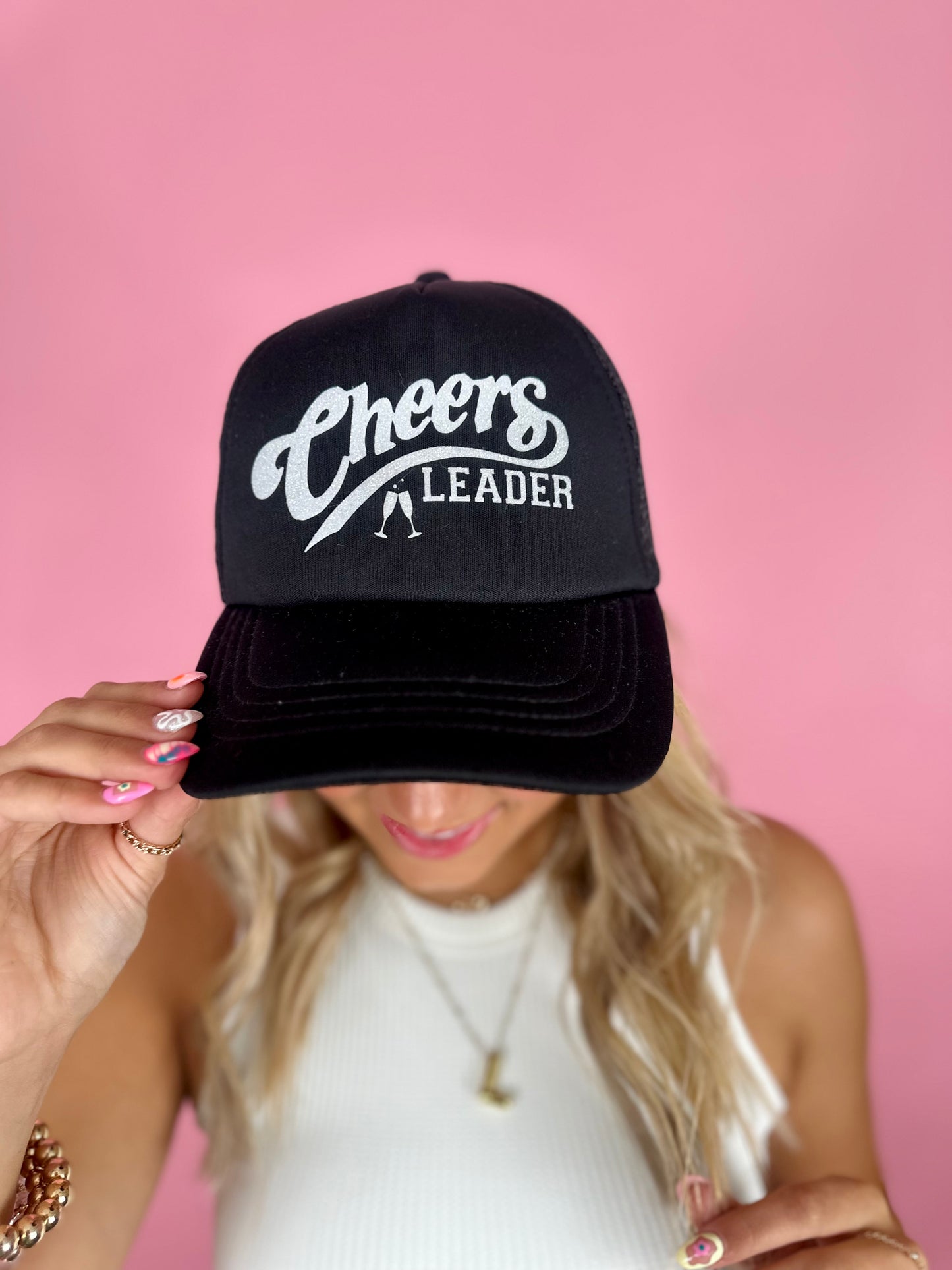 CHEERS LEADER TRUCKER HAT