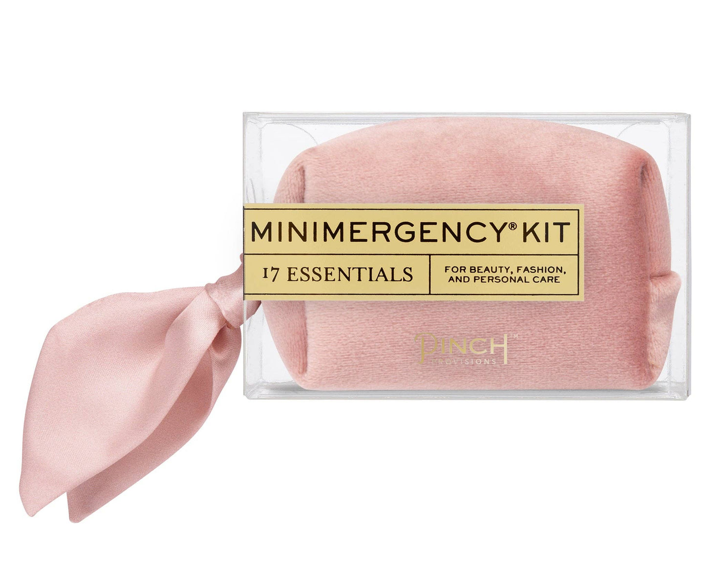 Blush Velvet Scarf Minimergency Kit