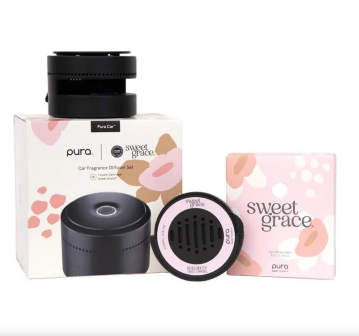 PURA CAR FRAGRANCE DIFFUSER SET